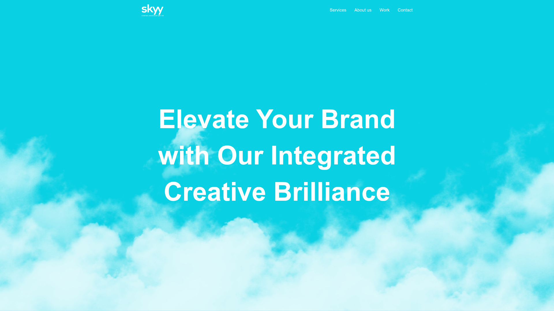 Skyy Creative Consultant demo website preview